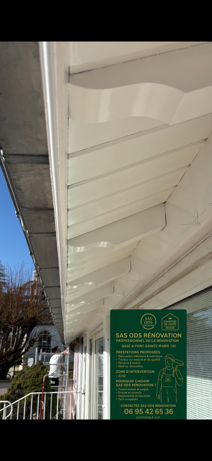 Après — Bâchage réalisé